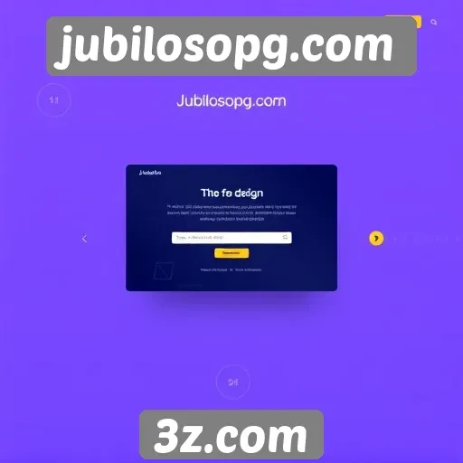 Evolução do design na plataforma jubilosopg.com